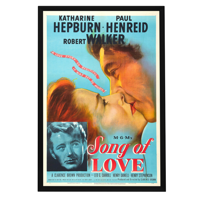 "Song Of Love" (1947) Framed Movie Poster