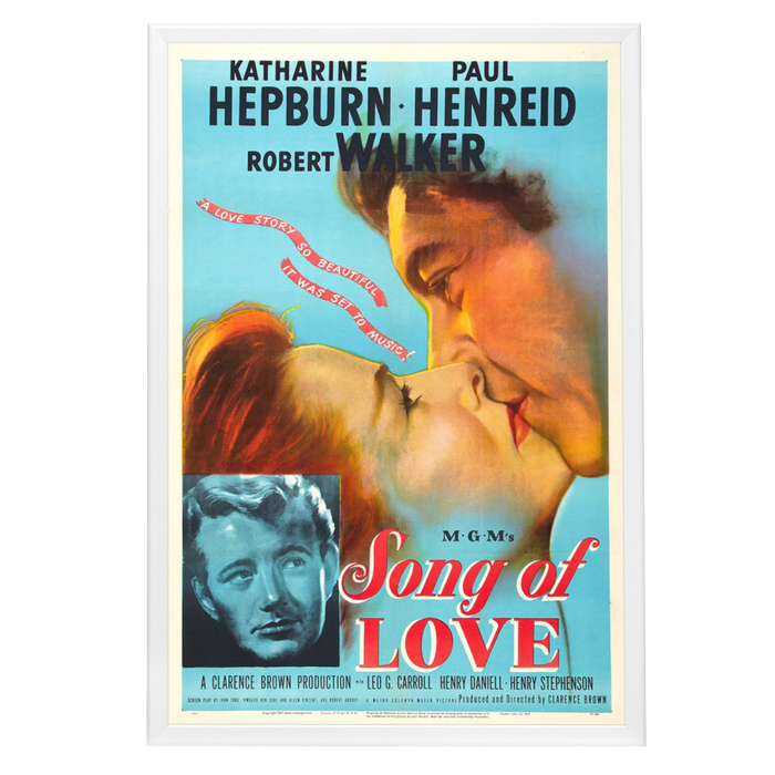 "Song Of Love" (1947) Framed Movie Poster