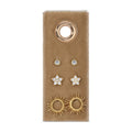 Splendid Iris ~ Star Velvet Stud Gift Set