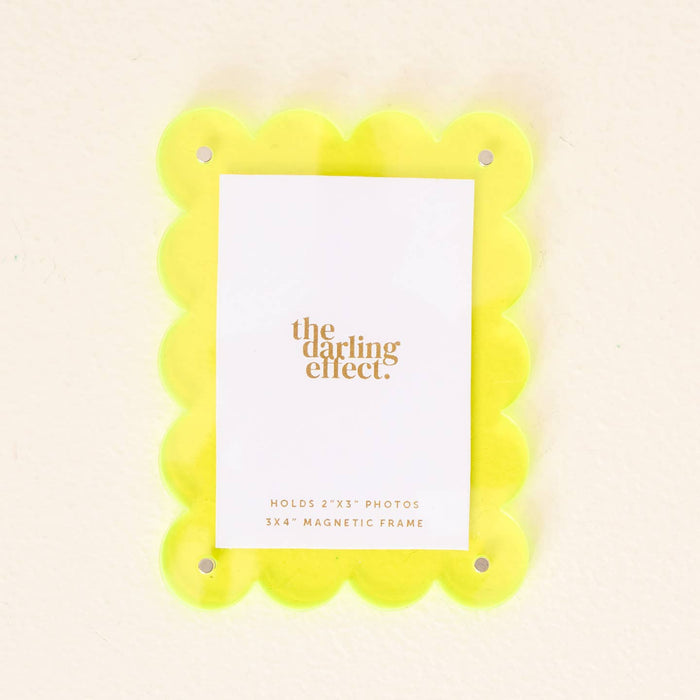 The Darling Effect Mini Acrylic Picture Frame Magnet ~ Various Colors