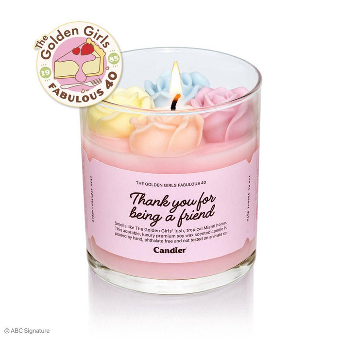 The Golden Girls Flower Candle