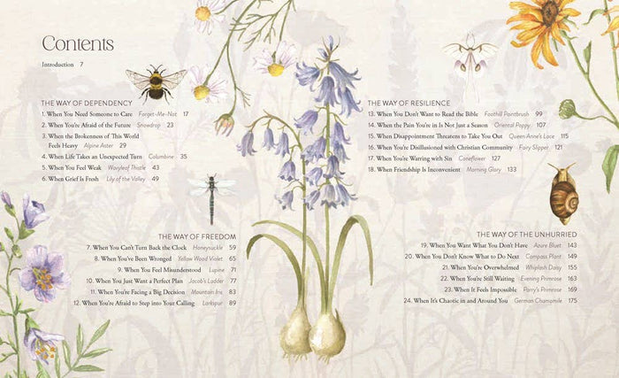 The Way of the Wildflower : Gospel Meditations to Unburden Your Anxious Soul
