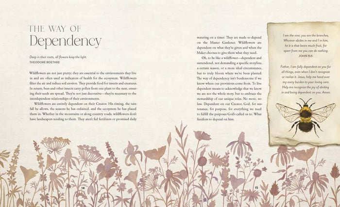 The Way of the Wildflower : Gospel Meditations to Unburden Your Anxious Soul