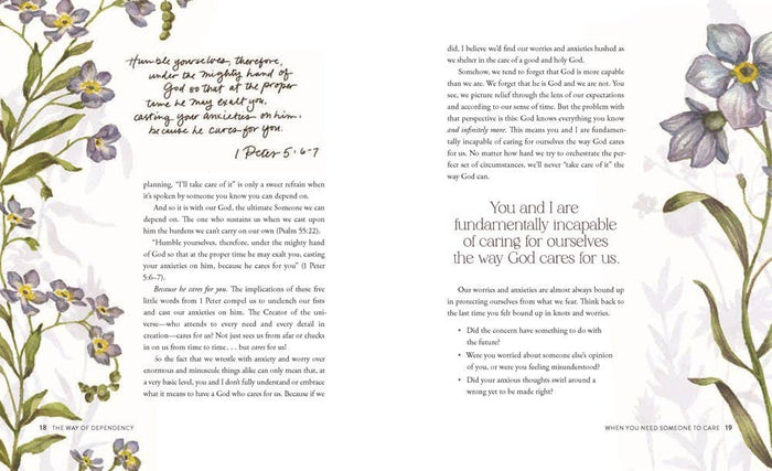 The Way of the Wildflower : Gospel Meditations to Unburden Your Anxious Soul