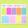 This Week's Plan Weekly Planner