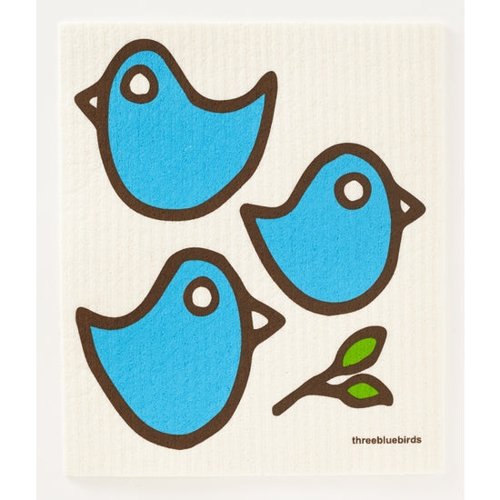 Three Bluebirds