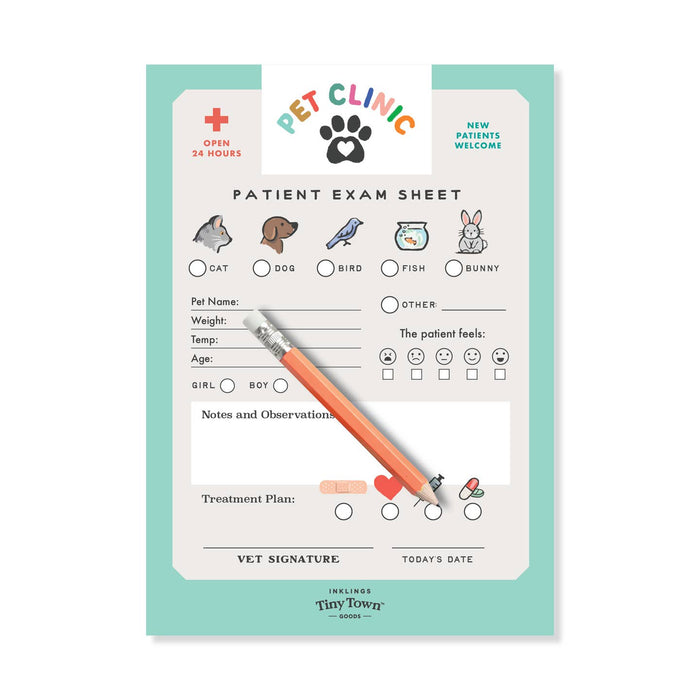 Tiny Town Play Notepad ~ Various Shops