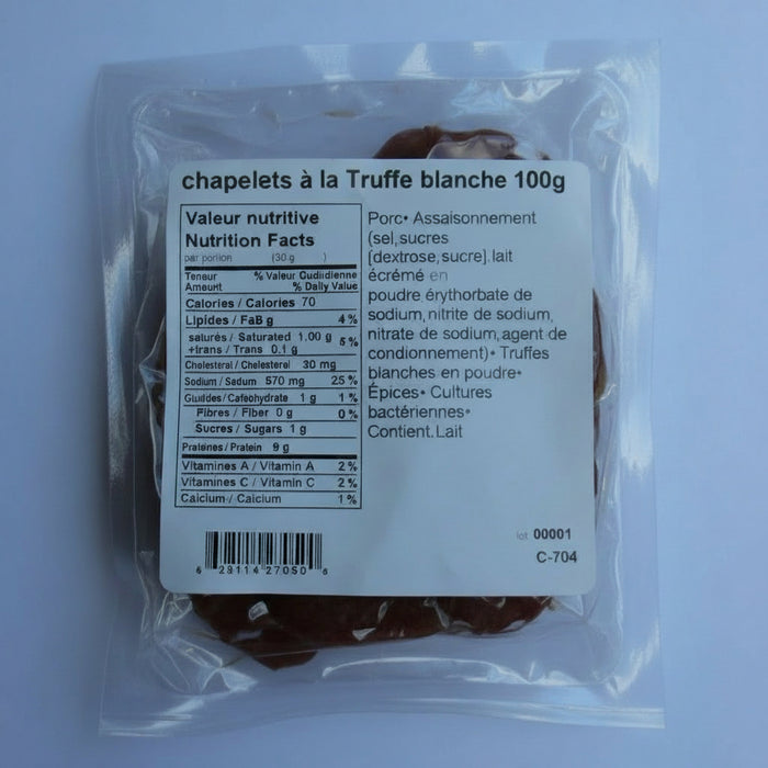 Truffle Link-Style Dry Sausage - 100g