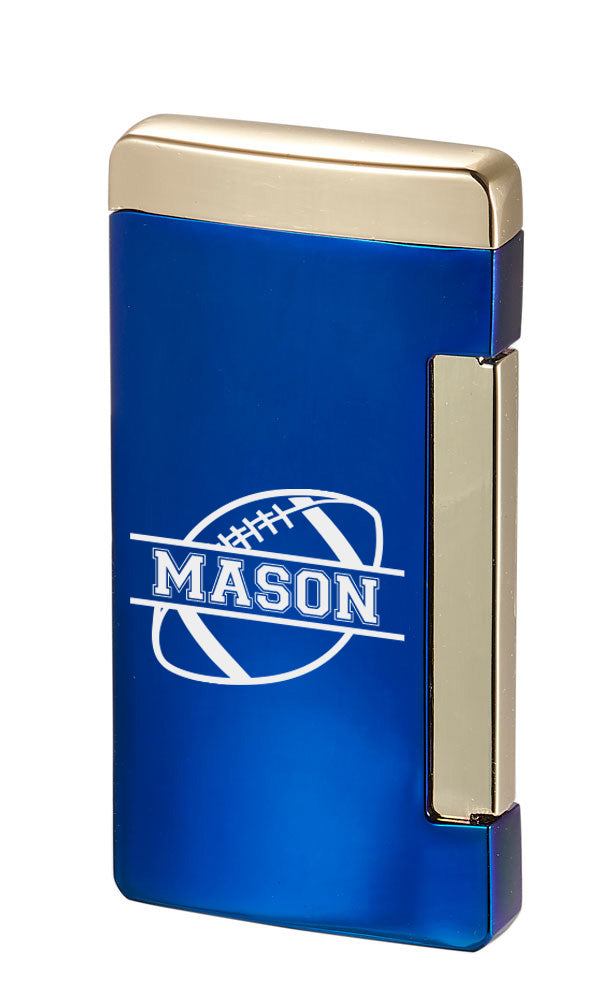 Visol Panther Flat Flame Cigar Lighter – Personalized Sports Engraving
