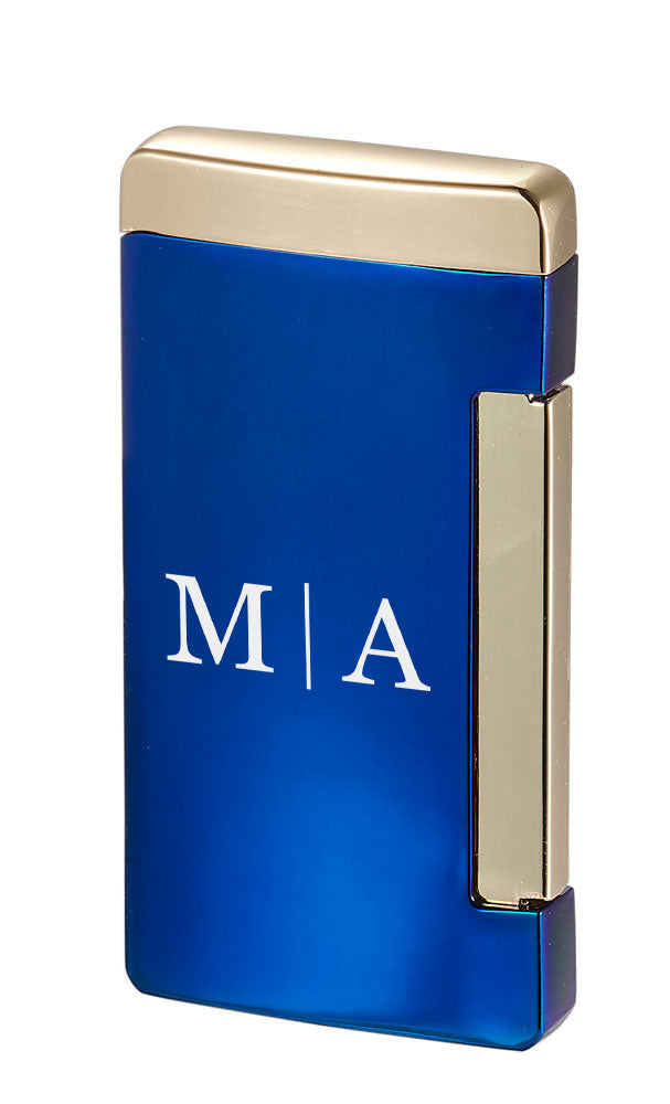 Visol Panther Flat Flame Lighter – Personalized Initial Engraving