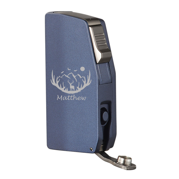 Visol Sierra Dual Torch Lighter – Personalized Hunting Engraving