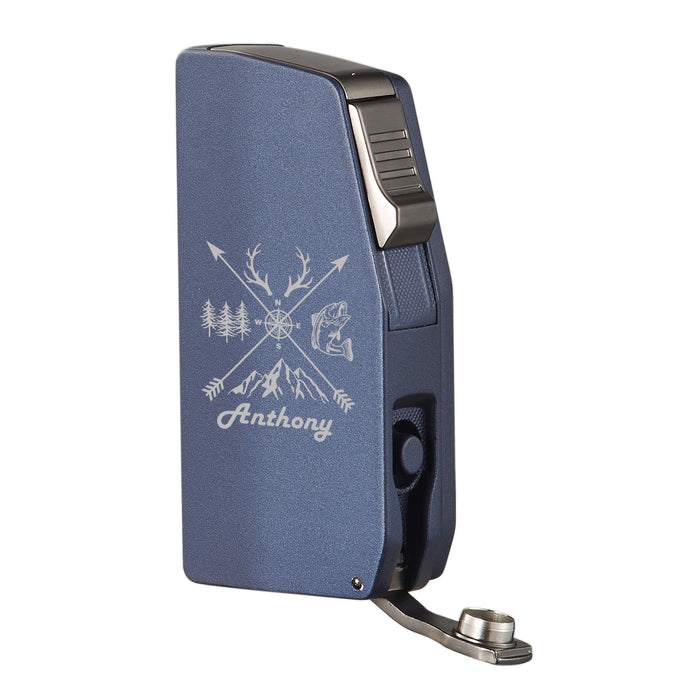 Visol Sierra Dual Torch Lighter – Personalized Hunting Engraving