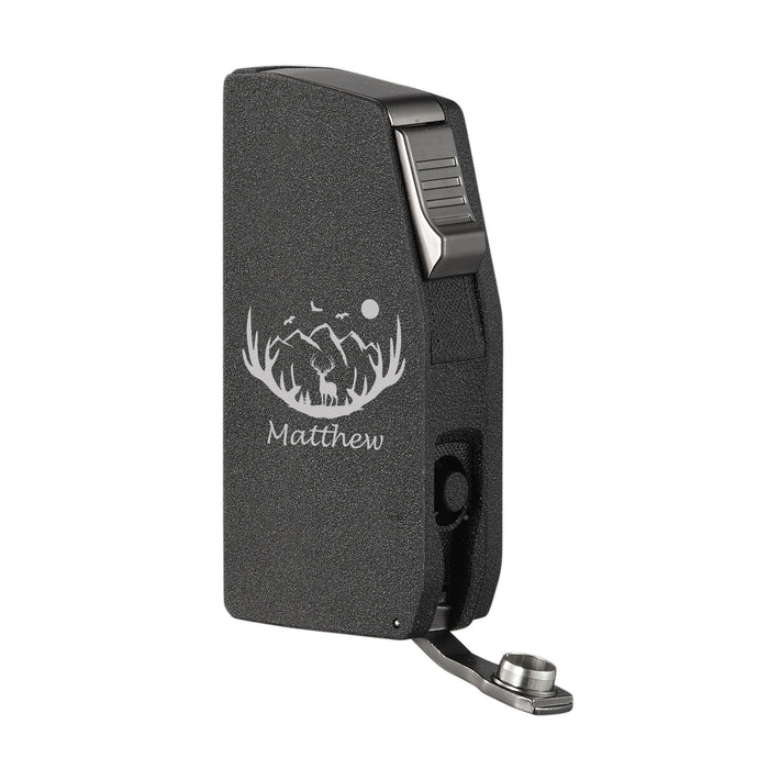 Visol Sierra Dual Torch Lighter – Personalized Hunting Engraving