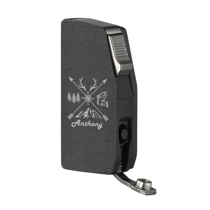 Visol Sierra Dual Torch Lighter – Personalized Hunting Engraving