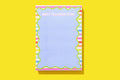 Wavy Best Teacher Ever Notepad