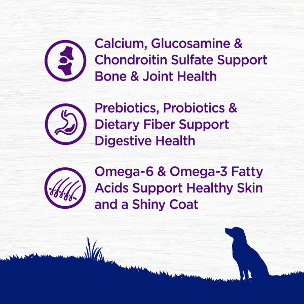 Wellness Complete Health Grained Large Breed Chicken & Rice Dry Dog Food