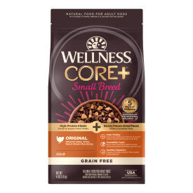 Wellness CORE+ Grain Free Small Breed Original Turkey & Chicken with Freeze Dried Turkey