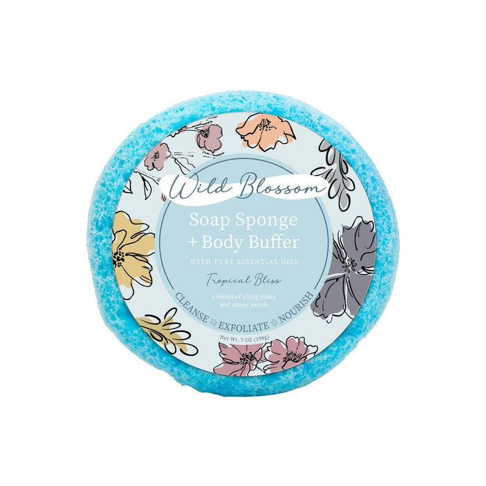 Wild Blossom Soap Infused Body Buffer - Various Scents
