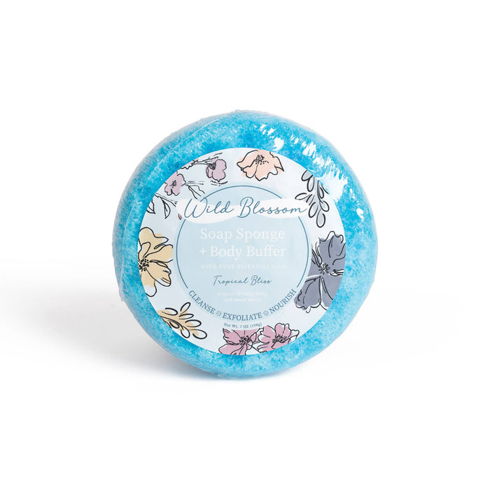 Wild Blossom Soap Infused Body Buffer - Various Scents