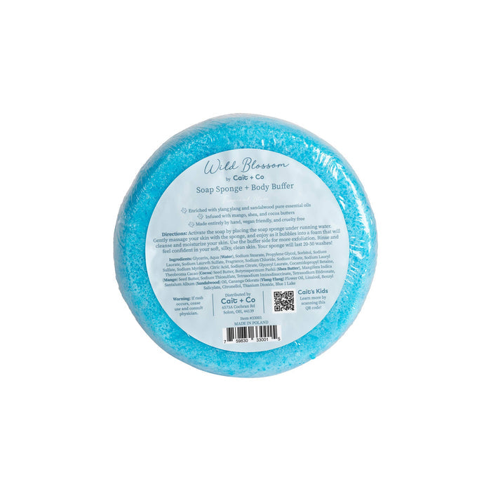 Wild Blossom Soap Infused Body Buffer - Various Scents