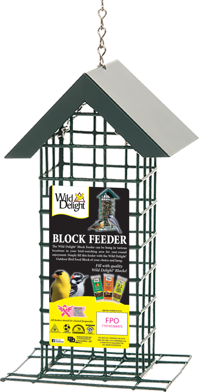 Wild Delight Block Feeder