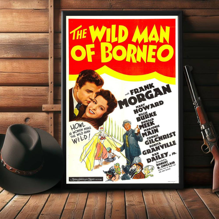 "Wild Man Of Borneo" (1941) Framed Movie Poster