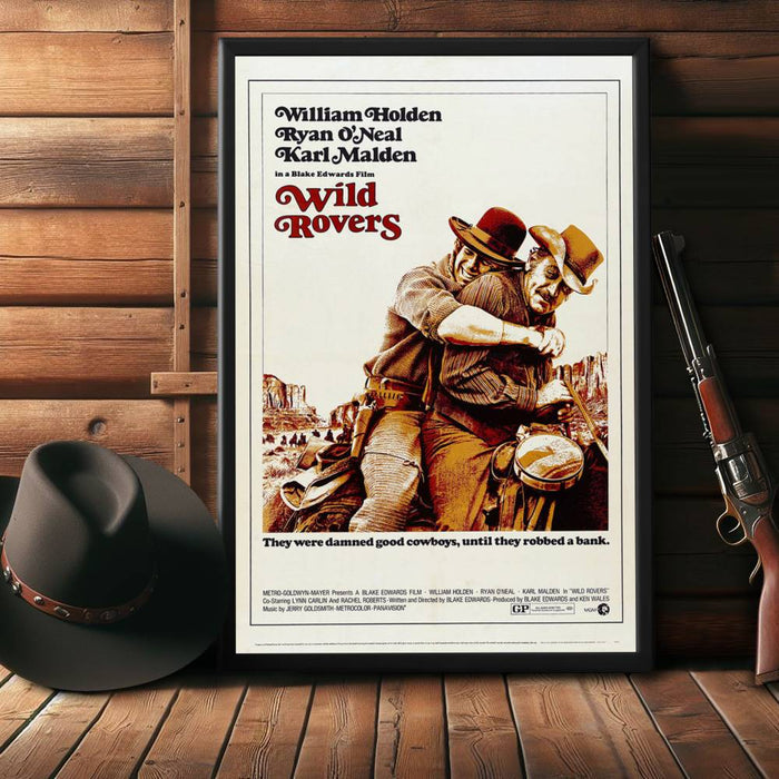 "Wild Rovers" (1971) Framed Movie Poster