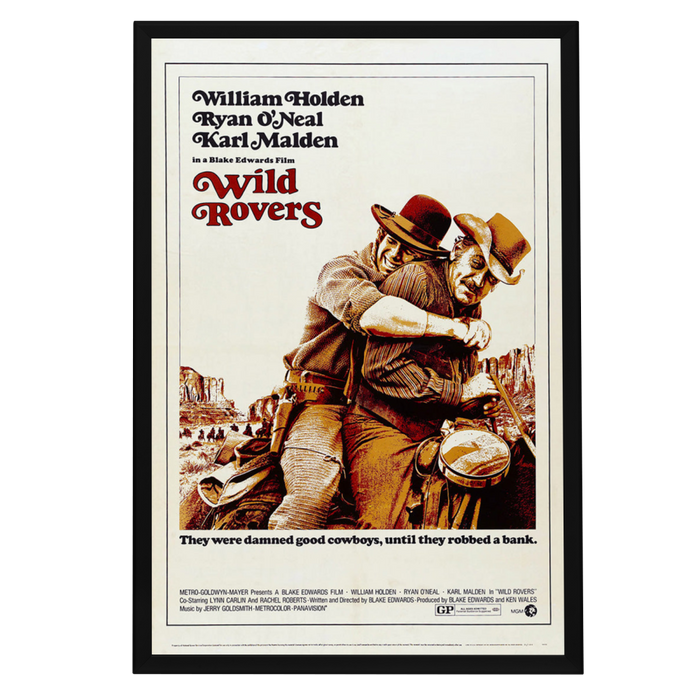 "Wild Rovers" (1971) Framed Movie Poster