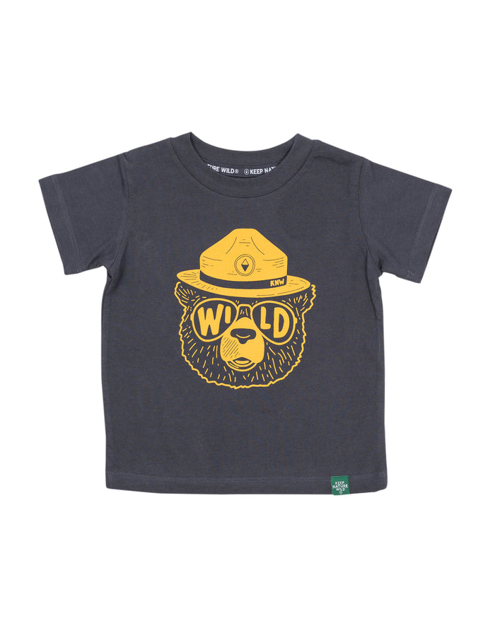Wildbear Toddler Tee | Coal
