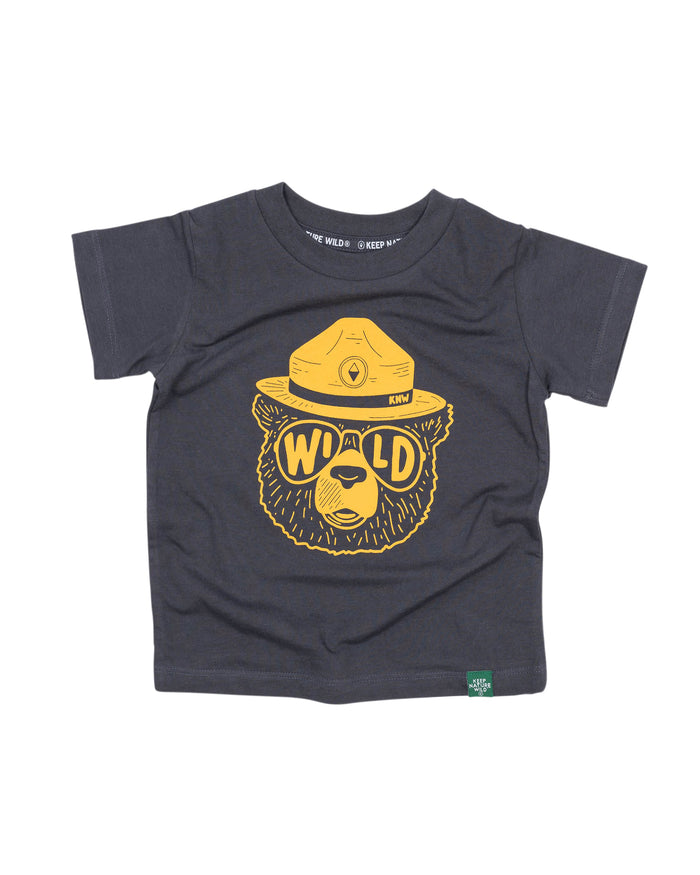 Wildbear Toddler Tee | Coal