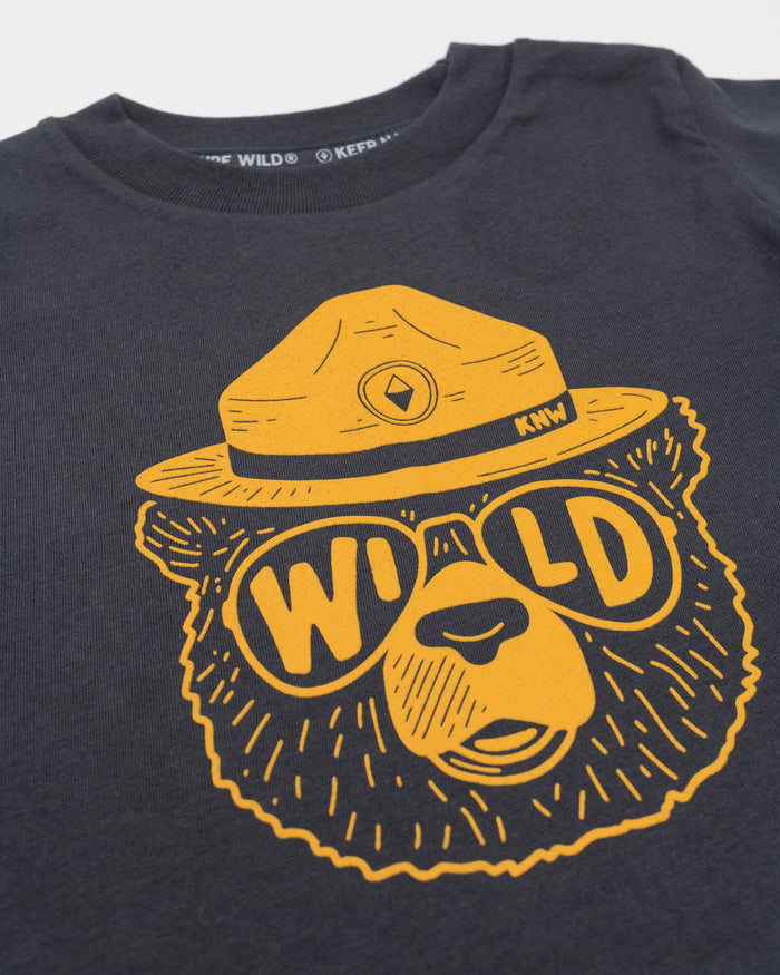 Wildbear Toddler Tee | Coal