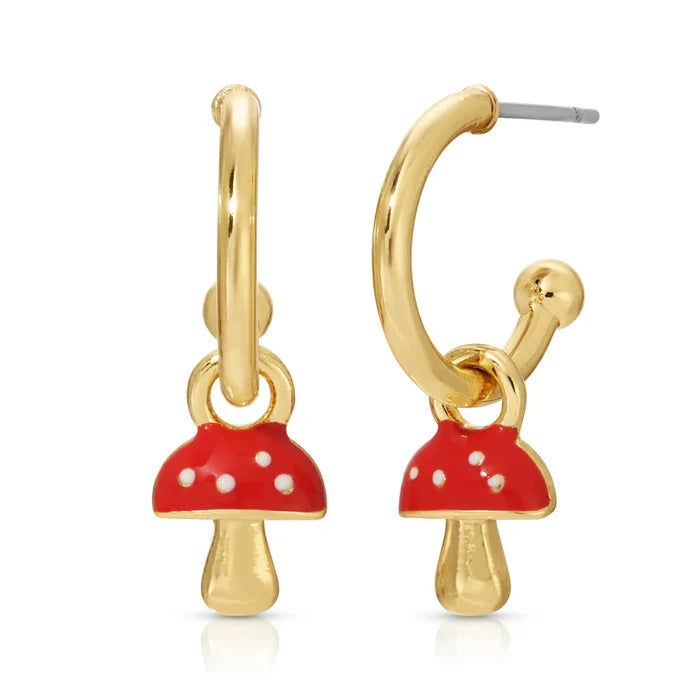 You Bring Magic Mushroom Earrings