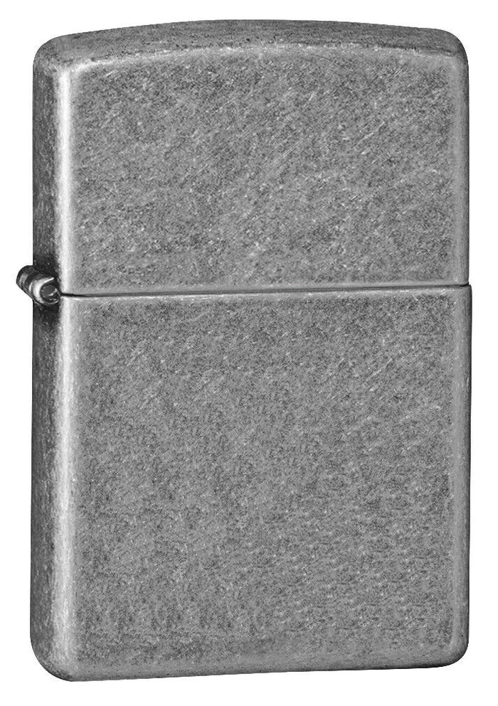 Zippo Armor Antique Silver Plate 28973