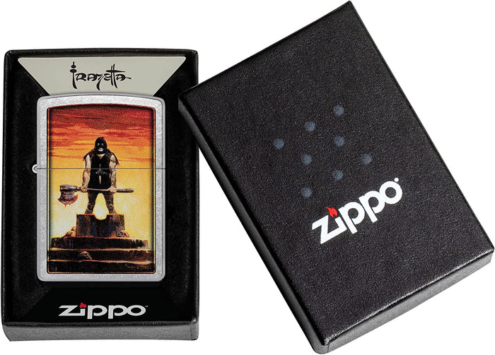 Zippo Frank Frazetta Executioner Street Chrome 48556