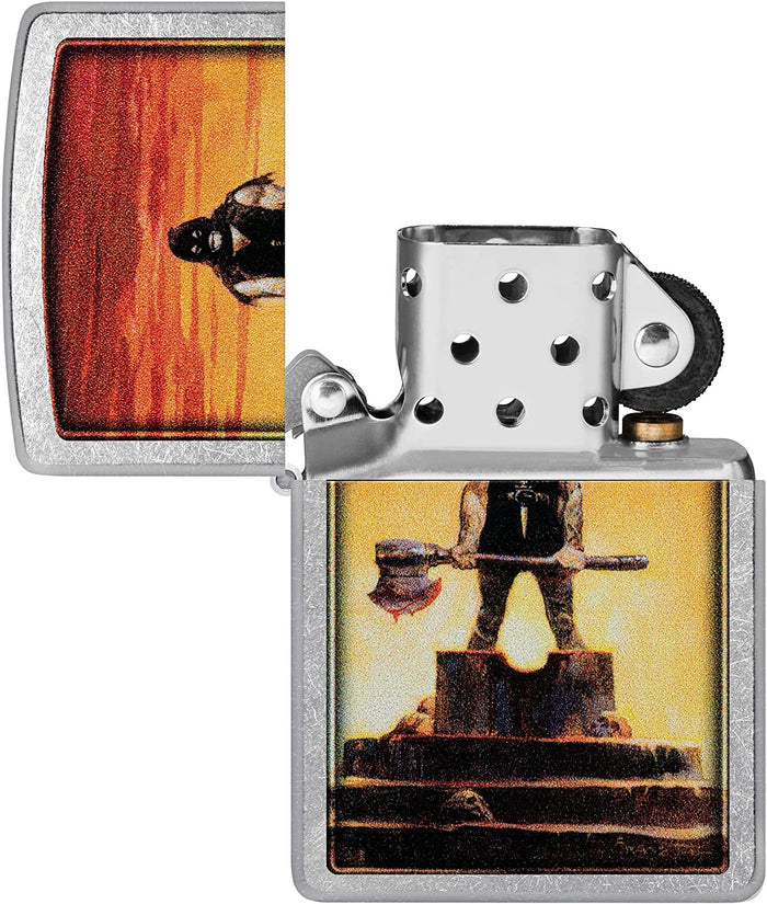 Zippo Frank Frazetta Executioner Street Chrome 48556