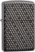 Zippo Hexagon Design Black Ice Hexagon 49021