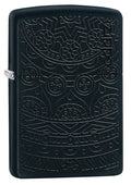 Zippo Tone on Tone Design Black Matte 29989